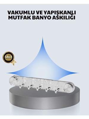 Calperia Aletsiz Montaj Vakumlu Yapışkanlı Askı Aparatı