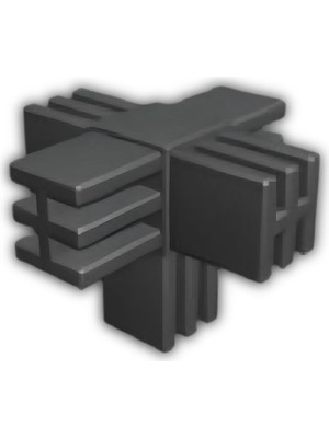 40MM x 40MM x 1.2mm Profil Takozu-Profil Köşe Bağlantı  Köşe Geçme Kaynaksız Bağlantı Aparatı -Kaynaksız Masa Raf Sehpa Yapma Aparatı