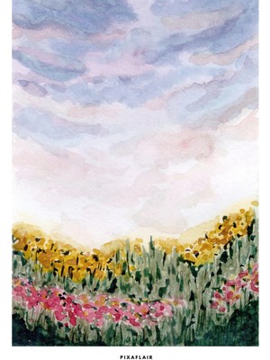 Pixaflair - Spring Soul - Bahar - Tablo - Çerçevesiz Dekor Poster