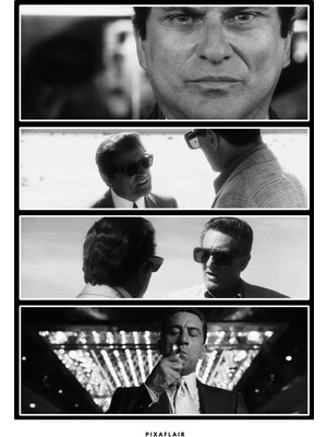 Pixaflair - Casino - Stand Off - Tablo - Çerçevesiz Film Poster