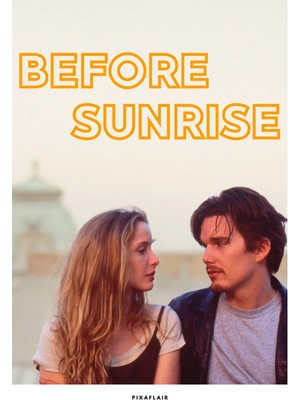 Pixaflair - Before Sunrise - Love - Çerçevesiz Poster