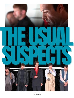 Pixaflair - The Usual Suspects - Keyser - Çerçevesiz Poster