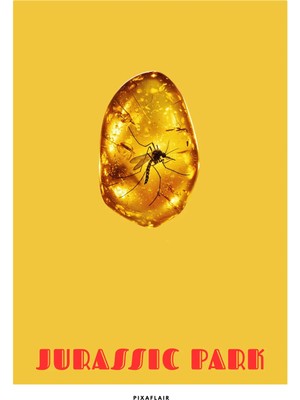 Pixaflair - Jurassic Park - First - Çerçevesiz Poster