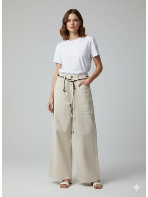 Centilmen Bdk Beli Örgü Kemerli Pantolon 32379