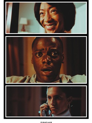 Pixaflair - Get Out - Pian - Çerçevesiz Film Poster