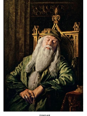 Pixaflair - Harry Potter - Albus Dumbledore Portrait - Çerçevesiz Poster