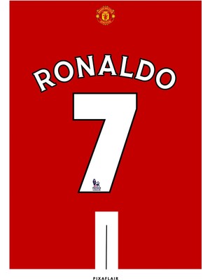 Pixaflair - Cristiano Ronaldo - Çerçevesiz Poster