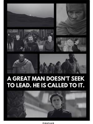 Pixaflair - Dune - He Is Called To It - Çerçevesiz Poster