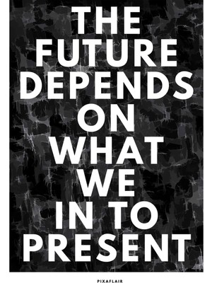 Pixaflair - The Future - Çerçevesiz Poster