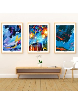 Pixaflair - Colour - Ev Dekor Poster - Çerçevesiz Tablo Seti