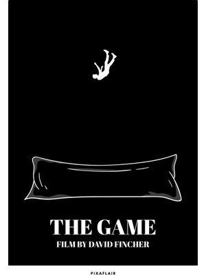 Pixaflair - The Game - Pillow - Tablo - Çerçevesiz Film Poster