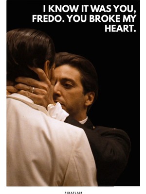 Pixaflair - The Godfather Part 2 - Fredo - Çerçevesiz Poster
