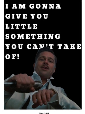 Pixaflair - Inglourious Basterds - Little Something - Çerçevesiz Poster