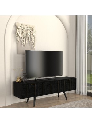 Dekorister Drada Tv Sehpası Senkronsiyah 150CM