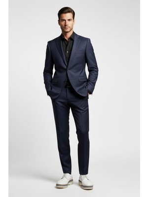 Deriderim Beyaz Hakiki Deri Kalın Tabanlı Brogue Erkek Ayakkabı