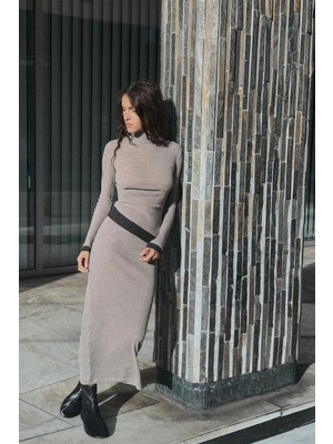 Aallbucks Zara, Çift Kat Etkili Uzun Elbise ABZRA3762