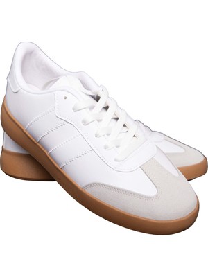 SRC Yan Şerit Detaylı Sneaker Spor Ayakkabı Beyaz