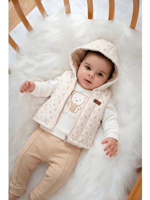 Bubbles Dad&me Erkek Bebek Yelekli Takım
