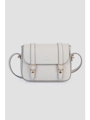 Jacquline IM351-4 Çanta Gri Kadın Omuz Çantası