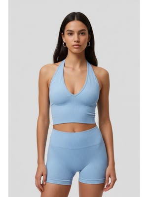 Seamles Halter Sporcu Sütyen