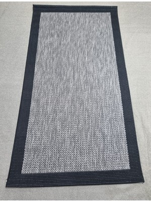Livoras Home Tuğra Halı Enzo Ez-11 Antresit  Black Jüt Sisal Halı