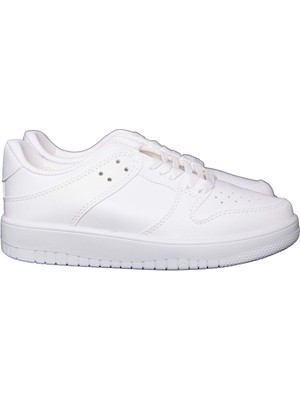 SRC Klasik Bağcıklı Sneaker Spor Ayakkabı Beyaz