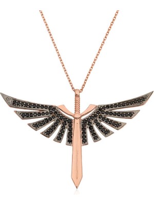 DMR Elegance Gümüş Mikailin Kılıcı Kolye