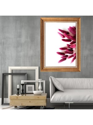 Giyense Altın Varaklı Çerçeveli Paspartulu Tablo NS122