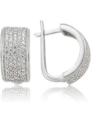 DMR Elegance Gümüş Tamtur Küpe