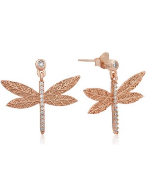 DMR Elegance Gümüş Yusufçuk Küpe