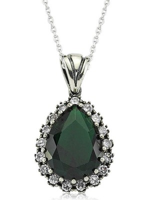 DMR Elegance Gümüş Hürrem Sultan Bayan Kolye