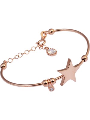 By Barun Yıldız Bileklik Gümüş 925 Ayar Gümüş