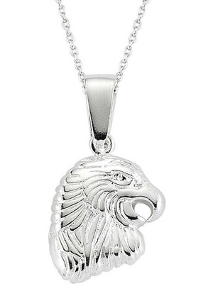 DMR Elegance Gümüş Kartal Erkek Kolye