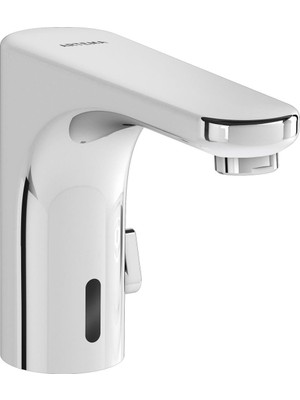 Artema Root Round Temassız Lavabo Bataryası Pilli - Çift Su Girişli