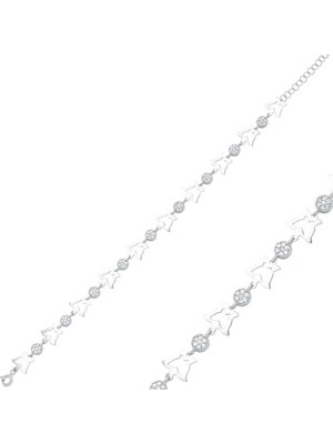 DMR Elegance Gümüş Kelebek Bayan Bileklik