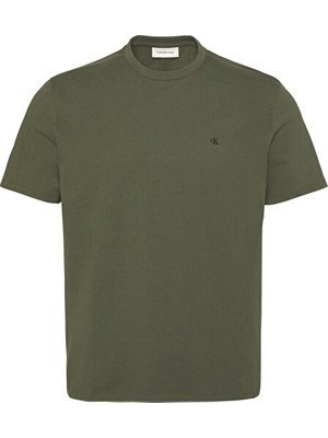Calvin Klein Erkek Ss Classic Monogram Detaylı T-Shirt