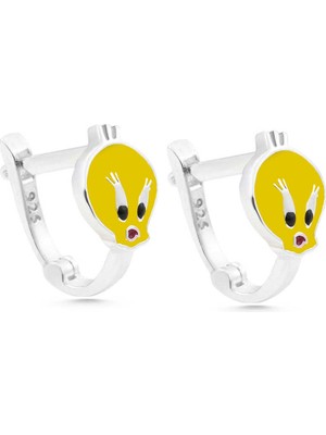 DMR Elegance Gümüş Civciv Çocuk Küpesi