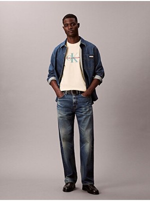 Calvin Klein Erkek Ss Hero Monologo 20's T-Shirt