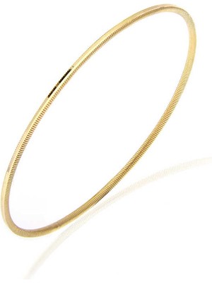 DMR Elegance Gümüş Gold Ajda Kadın Bilezik
