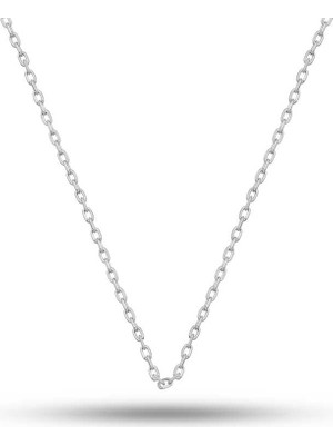 DMR Elegance Gümüş 0.40 Mikron 50 cm Forse Zincir