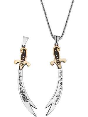 DMR Elegance Gümüş Zülfikar Kılıcı Kolye