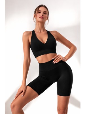 V Yaka Seamles Sporcu Sütyen