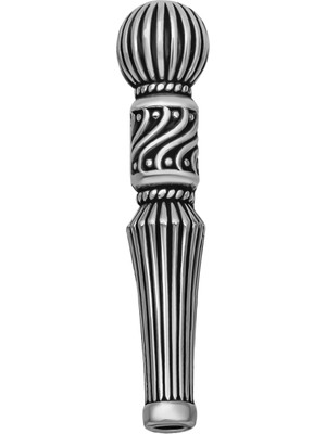 DMR Elegance Gümüş Dalga Desenli Tesbih Imamesi