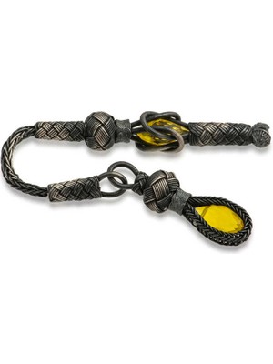 DMR Elegance ​1000 Ayar Gümüş Zirkon Taşlı Kazaziye Püskül