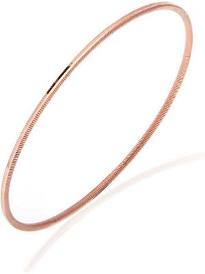 DMR Elegance Gümüş Rose Ajda Kadın Bilezik