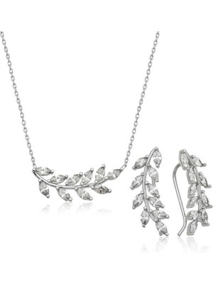 DMR Elegance Gümüş Başak Bayan Set