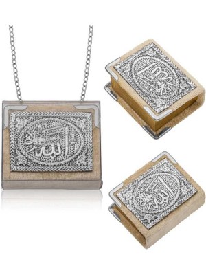 DMR Elegance Gümüş Zincirli Küçük Kur’anı-I Kerim