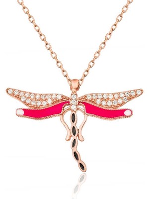 DMR Elegance Gümüş Yusufçuk Bayan Kolye