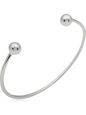 DMR Elegance ​gümüş Ayarlanabilir Toplu Bilezik