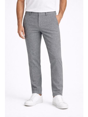 Captiva Italyan Kesim Comfort Fit Erkek Keten Pantolon - 7557